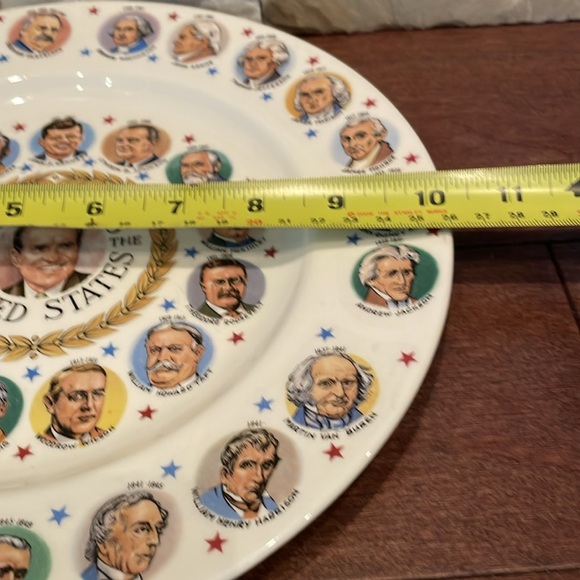Presidents of the United States Vintage Plate - Picture 4 of 6